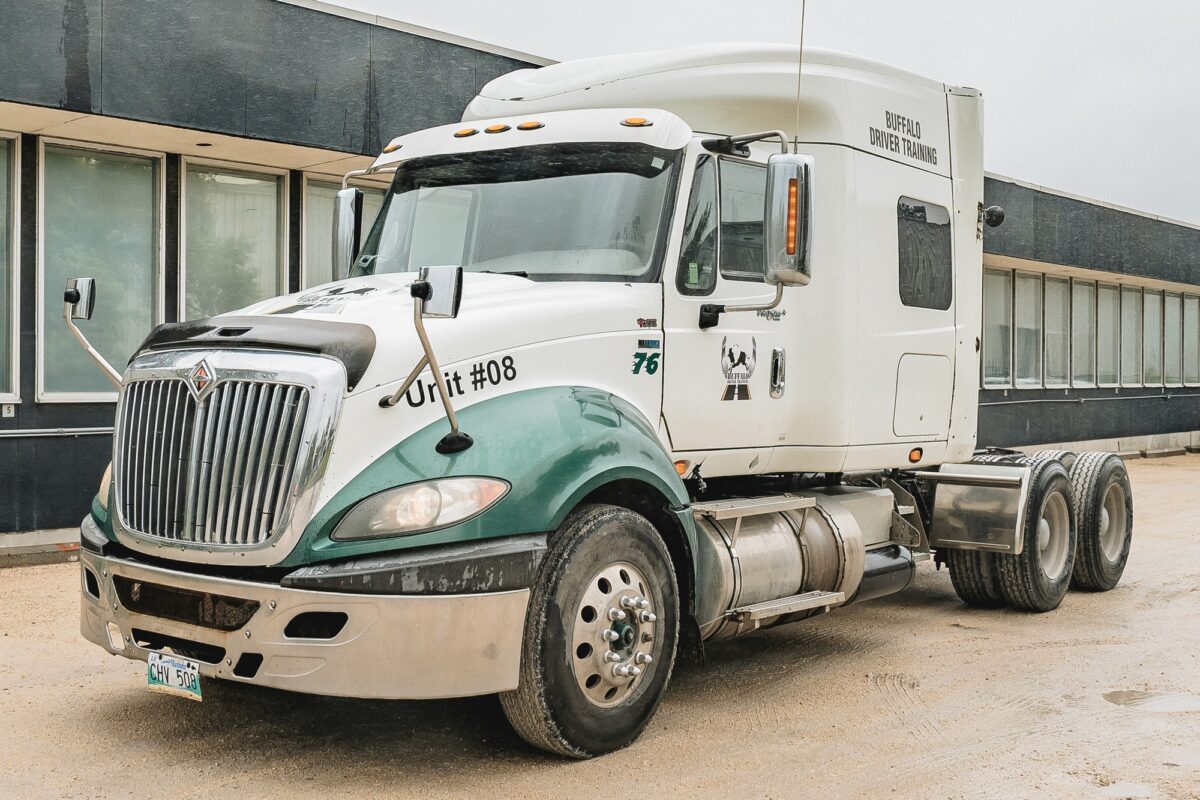 A Buffalo branded commercial truck